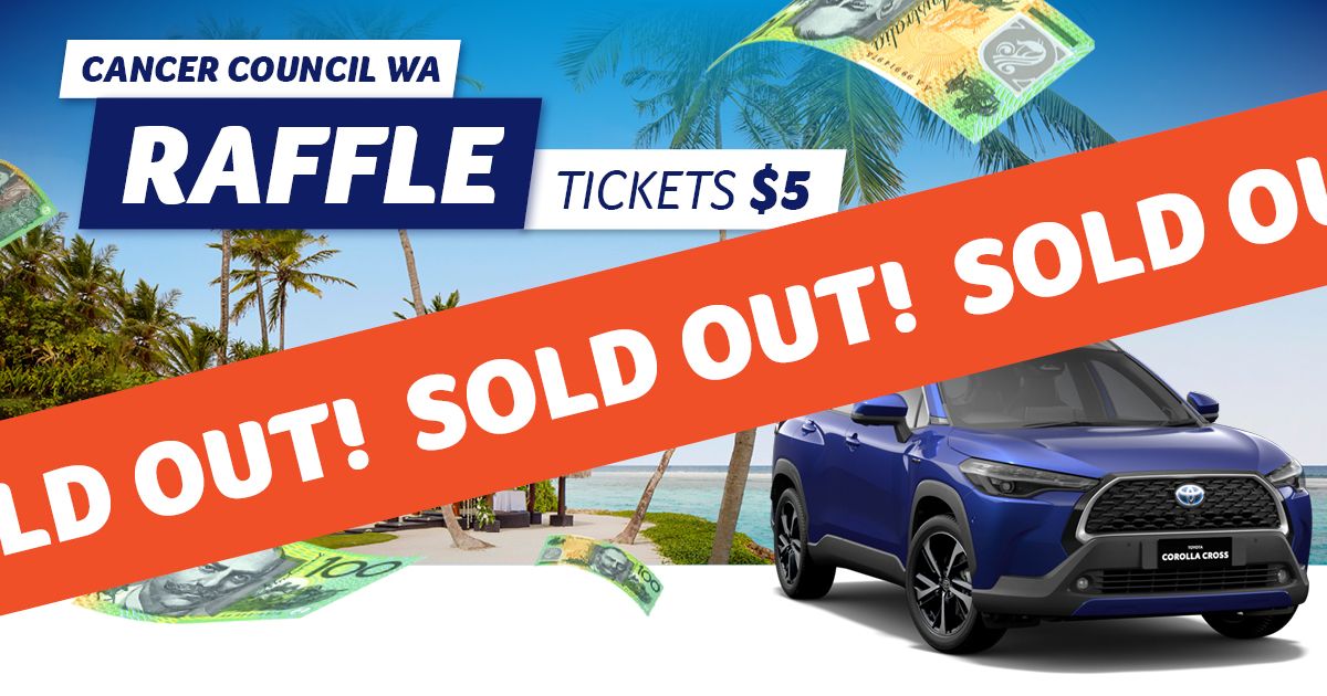 Wa Car Raffles Cancer Council WA Raffle