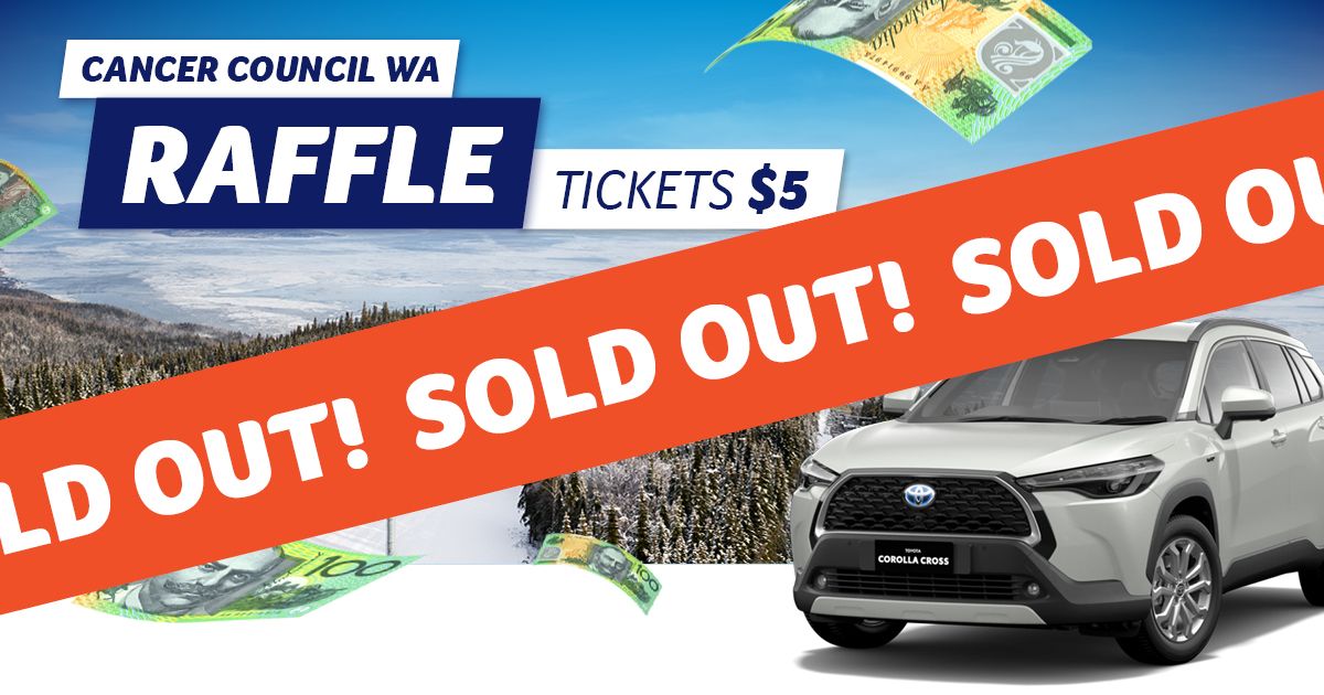 Cancer Council WA Raffle